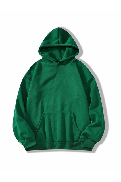 Green Unisex Hooded Oversize Sweatshirt