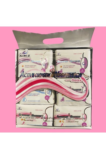 Airiz 100% Organic Sanitary Pad Set