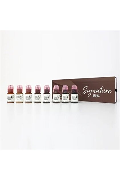 Sİgnature Perma Blend – Brow Set – 8'li Kalıcı Makyaj Boya Seti