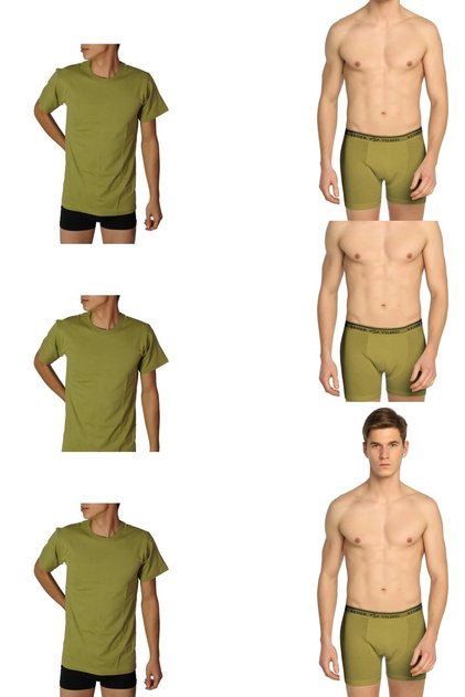 Paid and Recruit Soldier Underwear Set of 3