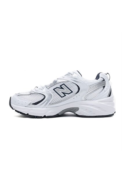 ニューバランス スニーカー ホワイト ネイビー 530 MR530SG 24.0 New Balance MR530SG 530 WHITE SILVER NAVY SPOR AYAKKABI - Fiyatı