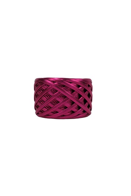 Leather Look Metallic Combed Cotton Thread