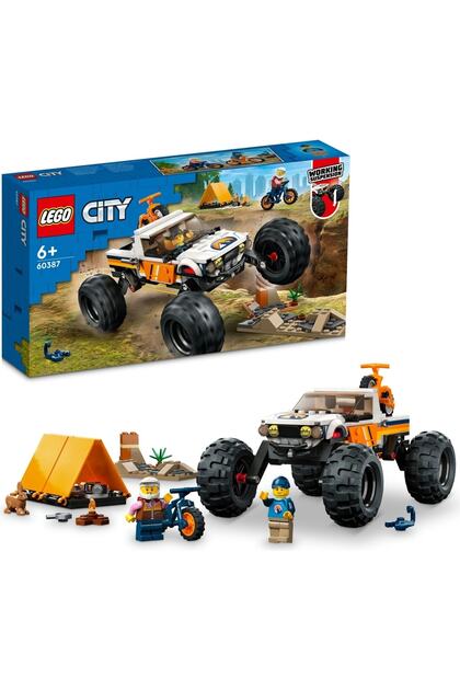 LEGO ® City 4x4 Arazi Aracı Maceraları 60387 - Fiyatı, Yorumları
