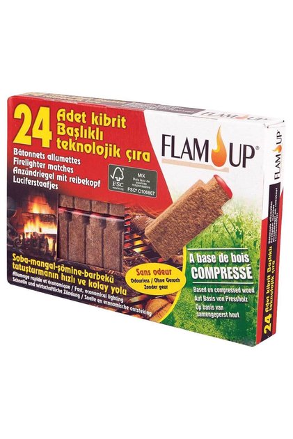 Kibrit Başlıklı Teknolojik Çıra 24lü