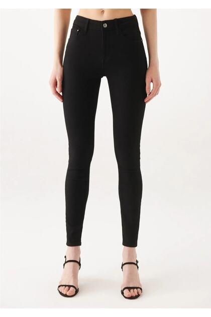 Cindy X Black Colorfast Skinny Jeans Women's High Waist Power Lycra Recovery