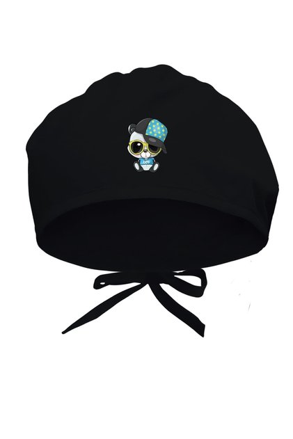 Cute Panda Design Surgical Bonnet