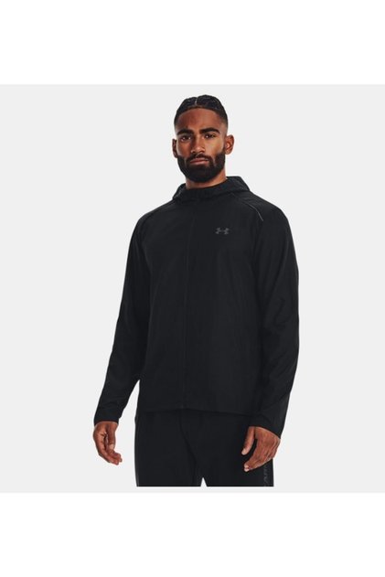 UA Storm Herren-Laufmantel mit Kapuze - 1376795 -001