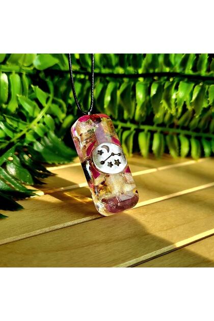 Aries Horoscope Orgonite Necklace (Star Map) (Handmade Design Products)