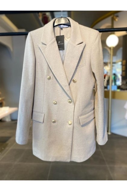 Bej Blazer Ceket