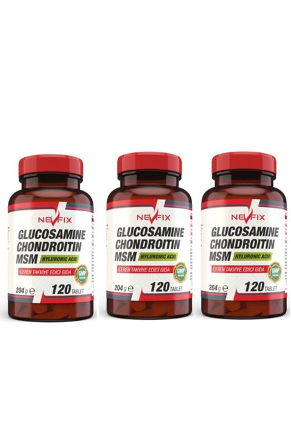 Glukozamin Kondroitin Msm 120 Tablet X 3 Kutu 360 Tablet
