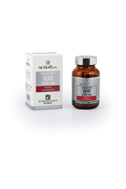 Nutrafarm Coenzyme Q10 200mg 30 Kapsül