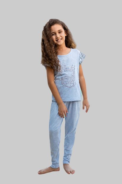 Berrak 940 Kız Çocuk Pijama Takımı - 1