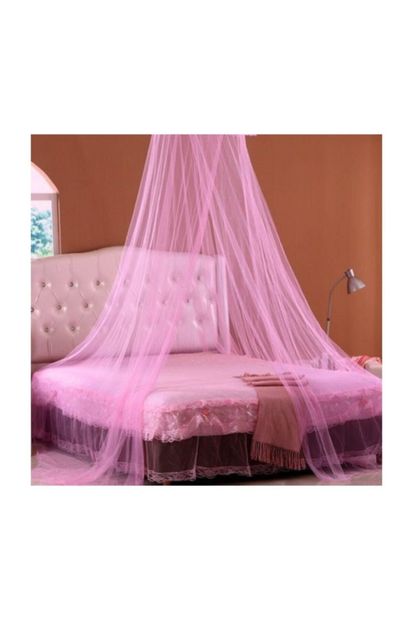 Mosquito Renkli Cibinlik, Yatak Odası, Bebek Odası, Beşik Cibinliği, Yatak Sineklik (pembe) - 1