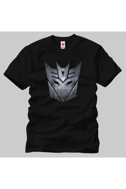 تي شيرت رجالي بشعار Transformers Decepticon
