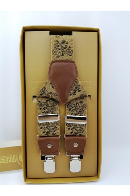 Gold Baskılı Salopet Pantolon Askı