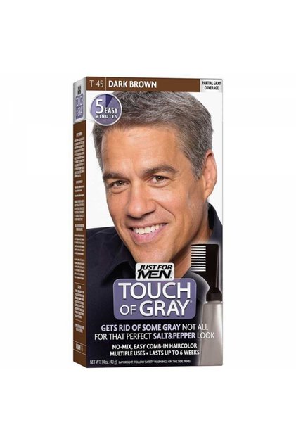 ı T45-Koyu Kahve Touch Of Gray Saç Boyası