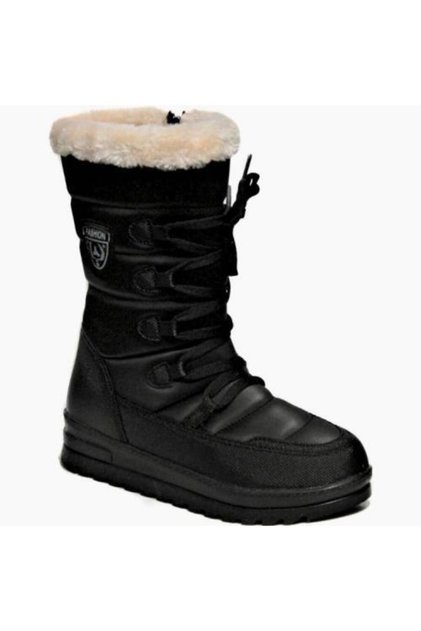 Arasmoda Women's Snow Boots Women's Snow Boots Winter Furry Zippered Boots