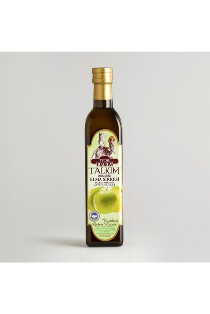 Organik Talkım Elma Sirkesi - 500 Ml