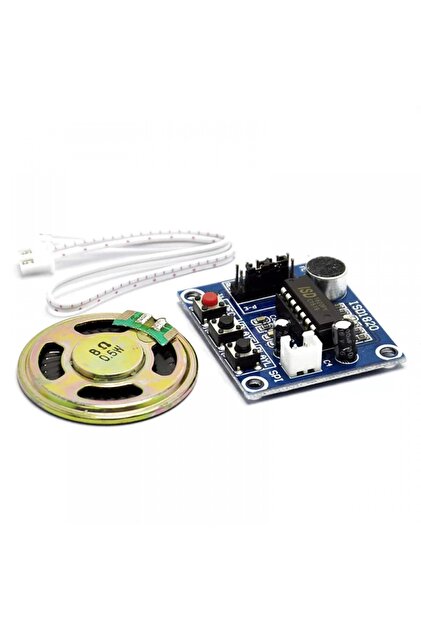Arduino Isd1820 Hoparlörlü Ses Kayıt Ve Çalma Modülü - Fiyatı