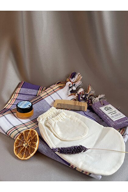 ERATOS Geleneksel Banyo Hamam Seti - Ipek Kese Seti - Kalın