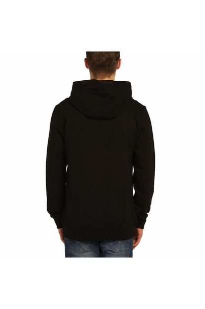 Bant Giyim - La Casa De Papel Siyah Kapşonlu Erkek Sweatshirt - 2