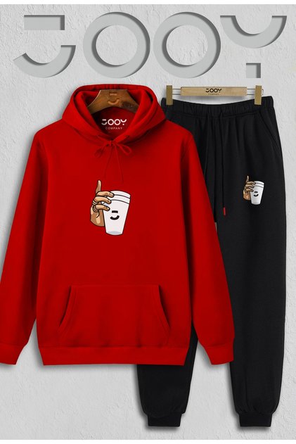 Bardak Design Bottom - Top 2 Thread Combed Cotton Tracksuit Set