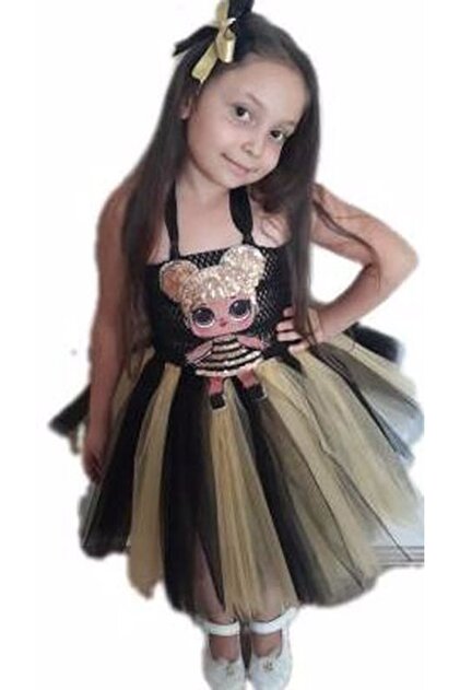 black and gold tutu dress Harlequinade Variation Professional Tutu YAGP Costume – Classical Tutus main image 1
