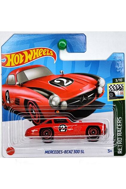 ミニカー Hot Wheels Mercedes-Benz 300 SL HOT WHEELS Mercedes-benz 300 Sl - Kırmızı (1/64) - Fiyatı, Yorumları