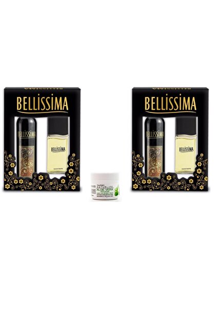 Bellisima 60 ml Edt Kadın Parfüm Seti 2 Adet El Kremi 418dd