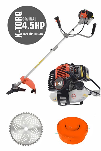 BÖHRER 12 Hp /h 2 Zamanlı Dark Orange Yan Tipi Benzin Motorlu