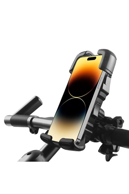 Ayarlanabilir Bisiklet Motosiklet Elektrikli Scooter Gidon Telefon Tutucu K355-2 - Al3519