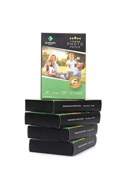 Fujifilm 4r 10x15 cm Glossy 260gsm 500adet Fotoğraf Kağıdı 5 Li