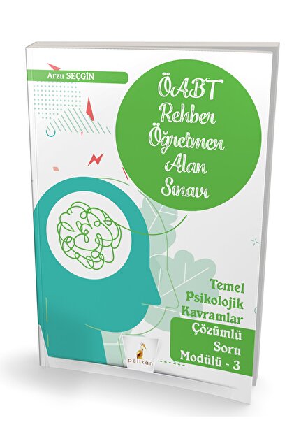 Pelikan Yayınları 2025 Meb-ags Öabt Rehber Öğretmenliği Çözümlü