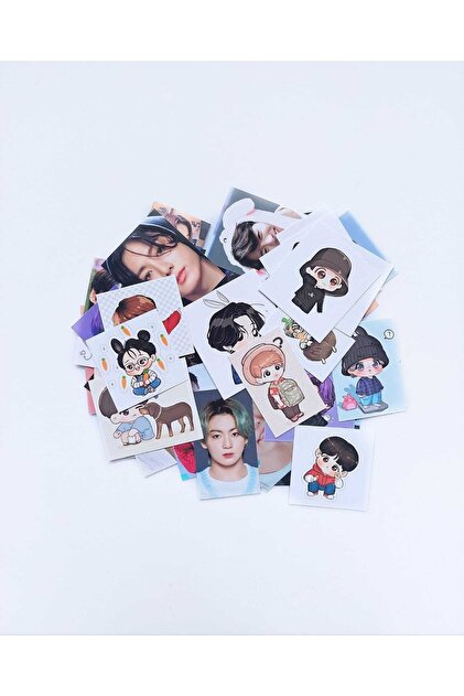 REN AKSESUAR Kpop Bts Jungkook Sticker 50 Parça - Fiyatı, Yorumları