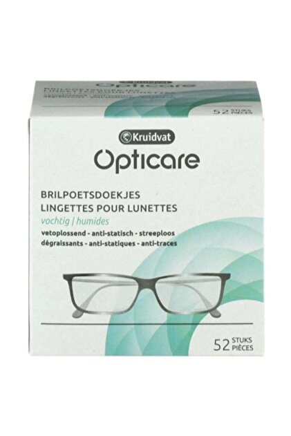Kruidvat Opticare Gözlük Temizleme Mendili 52 Adet 8719179147721 - 1