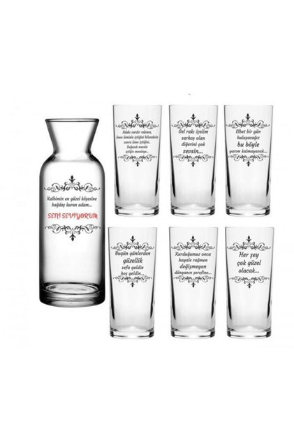 Kalender Serisi Rakı Karaf Seti