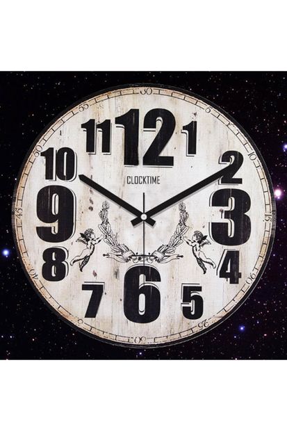 Clocktime By Cadran Clocktime By 30x30 Cm MDF Duvar Saati CTM68 - 2