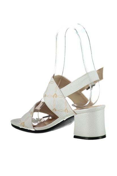Pierre Cardin Beyaz Kadın Klasik Topuklu Ayakkabı DSMSS18545 - 5