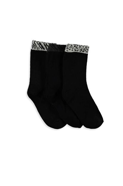 LC Waikiki Kadın Siyah Soket Çorap 7KK803Z8 - 2