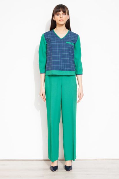 Moda İlgi Kadın Yeşil Pantolon ILG19Y04056 - 2