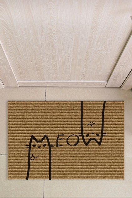 Cat Patterned Front Door Carpet Mat 40 X 60 cm