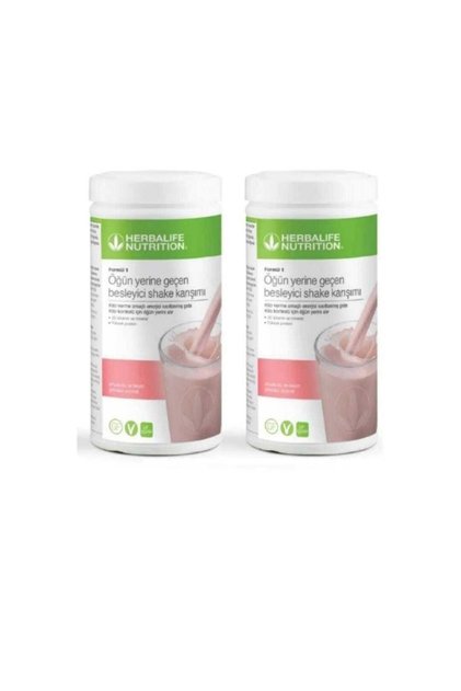 2'li Formal 1 Besleyici Shake Karışımı Ahududu Ve Beyaz Çikolata 550g