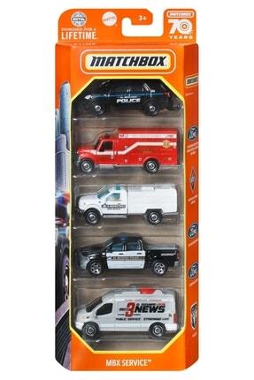 Matchbox Set 3 Auto - Metal Box - Modelli Assortiti - Colori Vivaci - Regalo Per Bambini