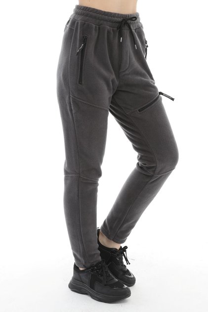 Ghassy Co Kadın Taktik Cepli Ayarlanabilir Paçalı Outdoor Polar Pantolon