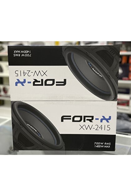 Forx Xw-2415 D2&d4 700 Rms 38 Cm Çift Bobin