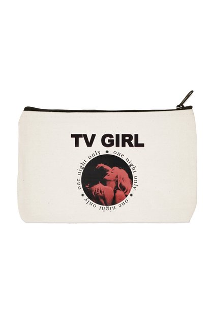 Clutch Tv Girl Printed Cloth Makeup Bag, Pen Holder, Handbag