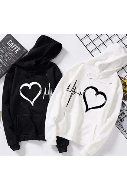 Lover Couple Combination with Heart