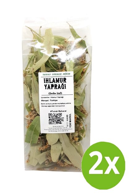 New Crop Linden Leaf 20 Gr - 2 Pieces