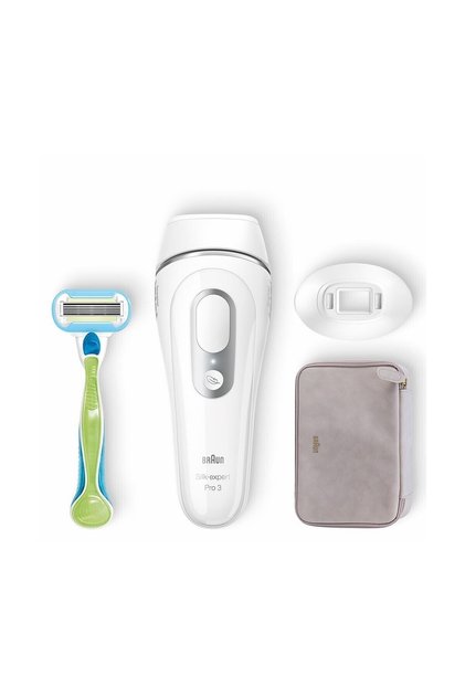 BRAUN Silk・expert Pro3 　Gilletteカミソリ Braun Silk Expert Pro 3 Pl3133 300.000 Atımlı, 2 Başlıklı Yeni
