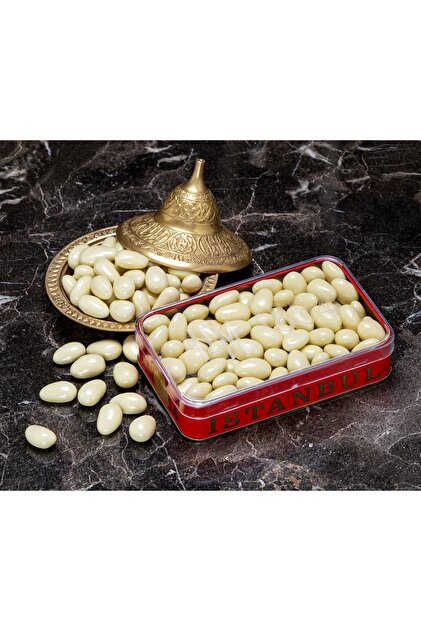 HAFIZ MUSTAFA 1864 Damla Sakızlı Badem Çikolata Draje (büyük Metal